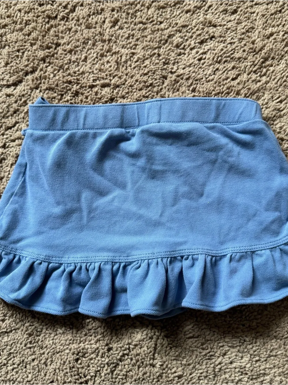 Polo by Ralph Lauren Light Blue Ruffle Skort Size 2